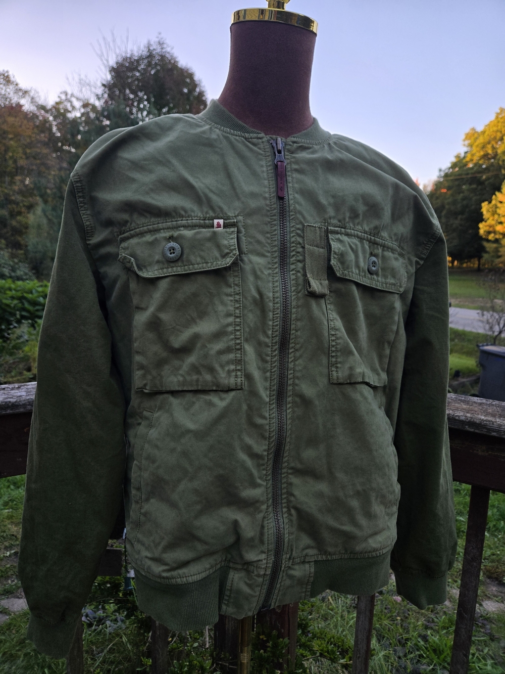 Xl , Amazing Bomber , In Twill Cotton , By British Heritage Maker , Excellent